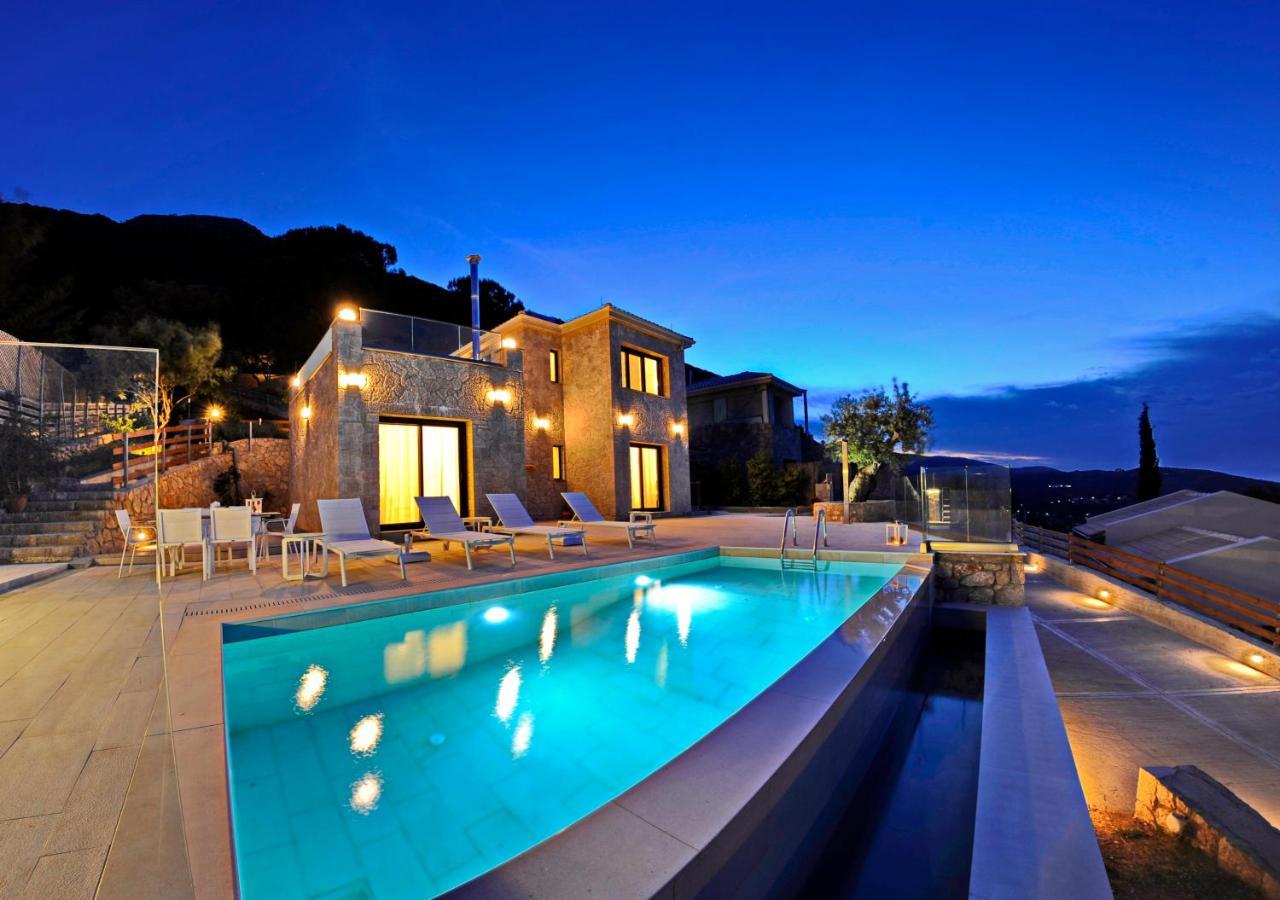 Ionian Stone Luxury Villa Nikiana Exteriér fotografie