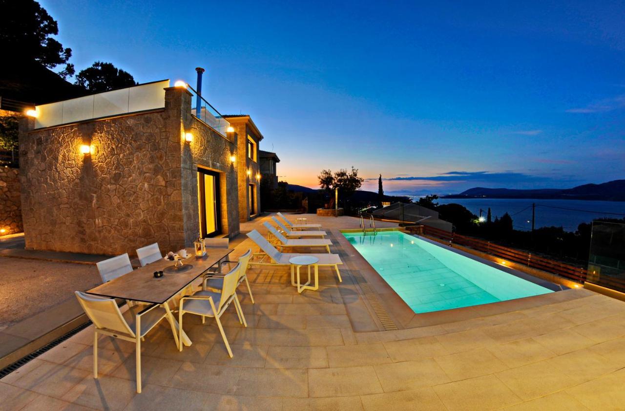Ionian Stone Luxury Villa Nikiana Exteriér fotografie