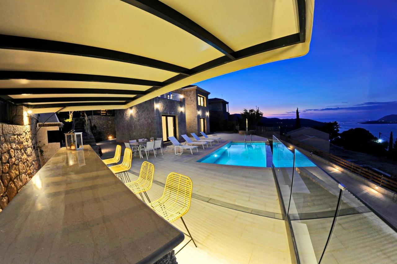 Ionian Stone Luxury Villa Nikiana Exteriér fotografie