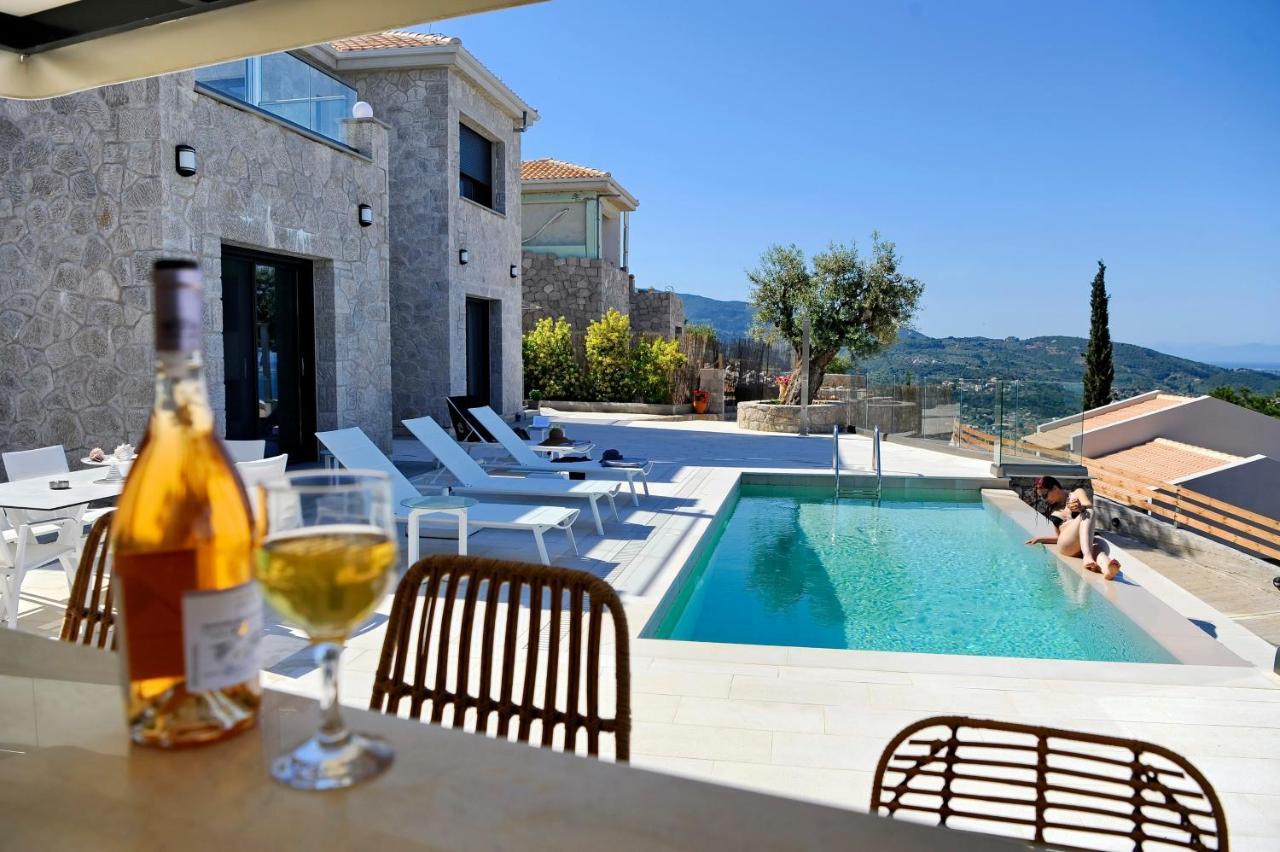 Ionian Stone Luxury Villa Nikiana Exteriér fotografie