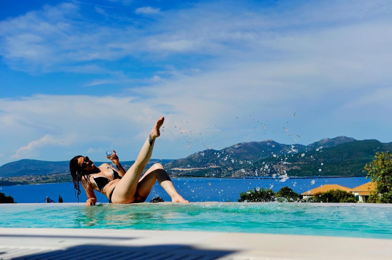 Ionian Stone Luxury Villa Nikiana Exteriér fotografie