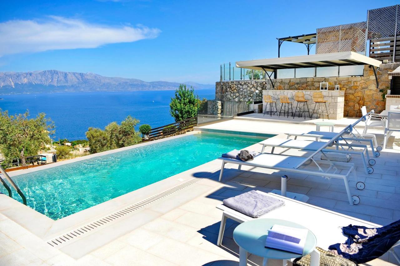 Ionian Stone Luxury Villa Nikiana Exteriér fotografie