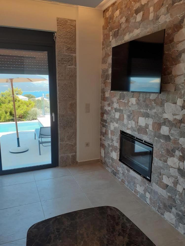 Ionian Stone Luxury Villa Nikiana Exteriér fotografie