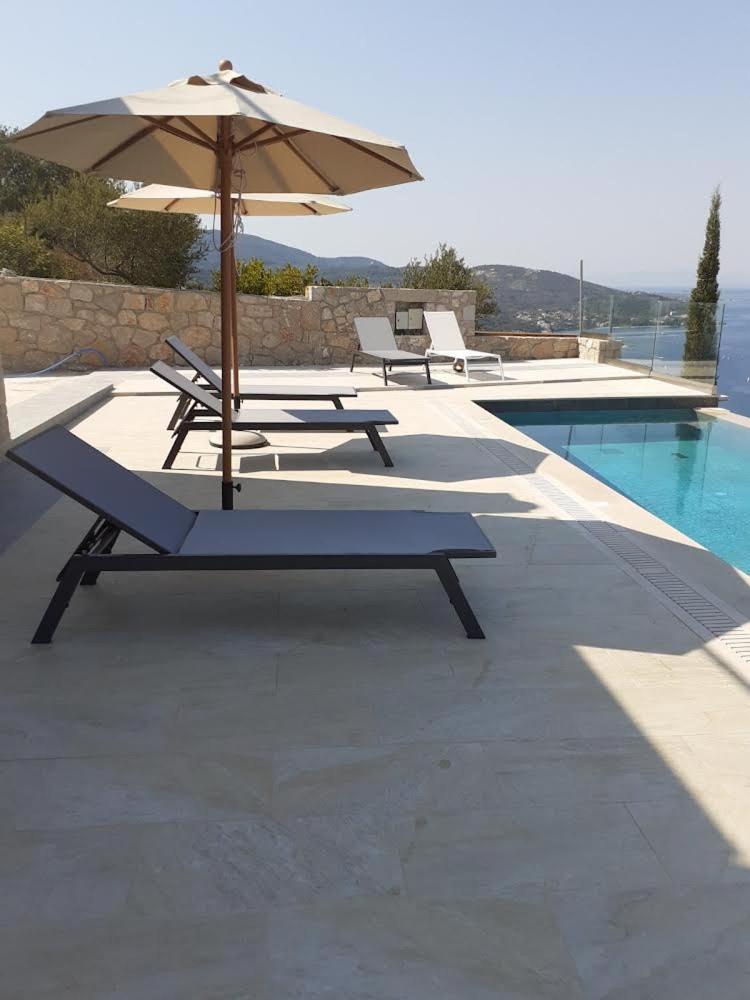 Ionian Stone Luxury Villa Nikiana Exteriér fotografie