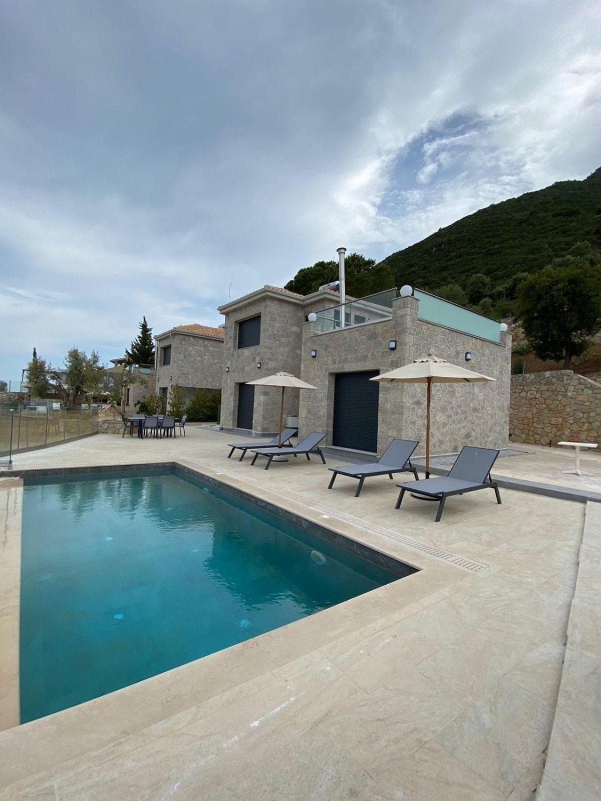 Ionian Stone Luxury Villa Nikiana Exteriér fotografie